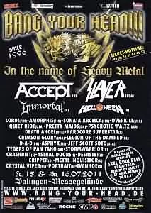 Bang Your Head 2011 - 15/07/2011 (2 jours) - Balingen