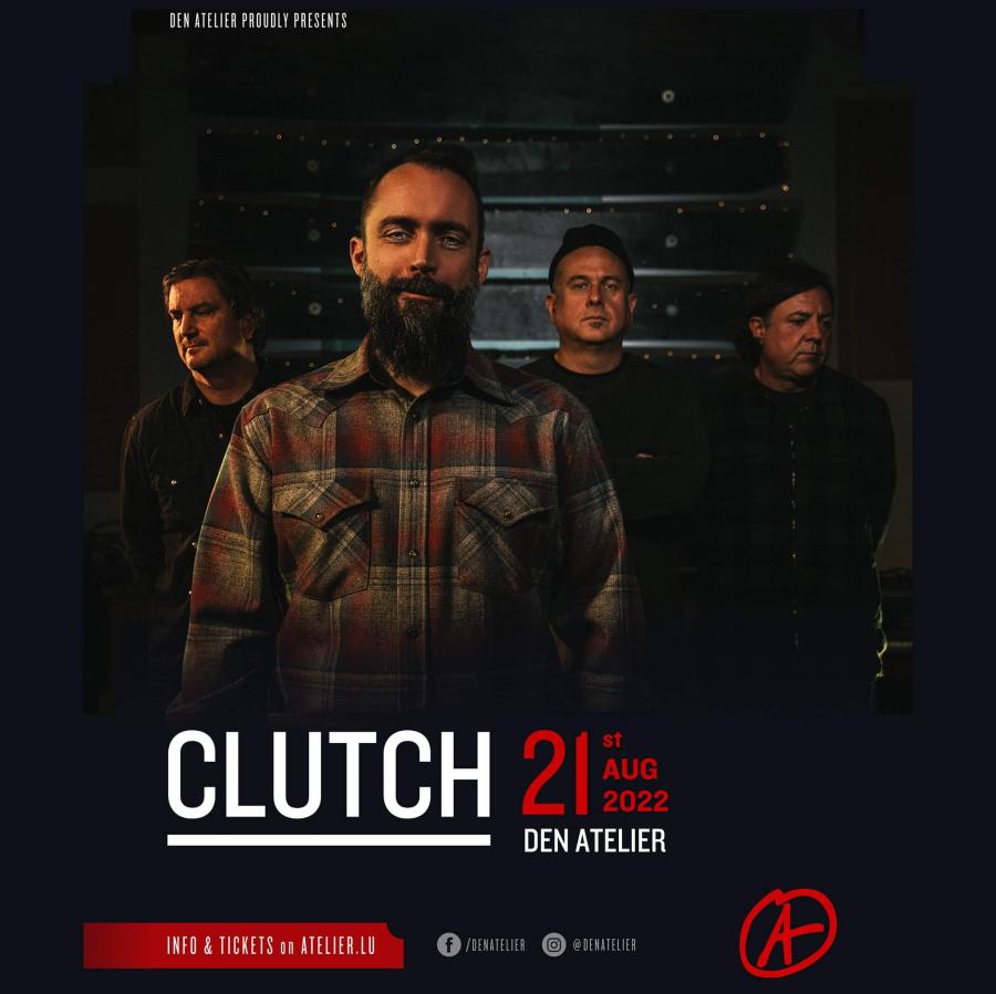 Concert Clutch 21/08/2022 Luxembourg L'Atelier Luxembourg