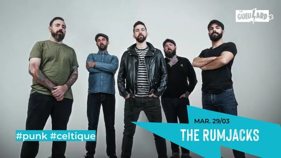 Concert The Rumjacks 29/03/2022 Nilvange Le Gueulard Plus France