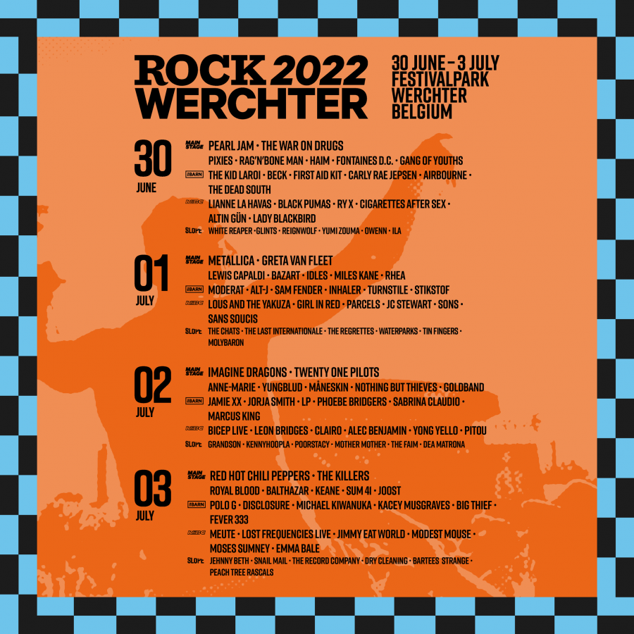 Rock Werchter 2022 - 30/06/2022 (4 jours) - Werchter - Belgique