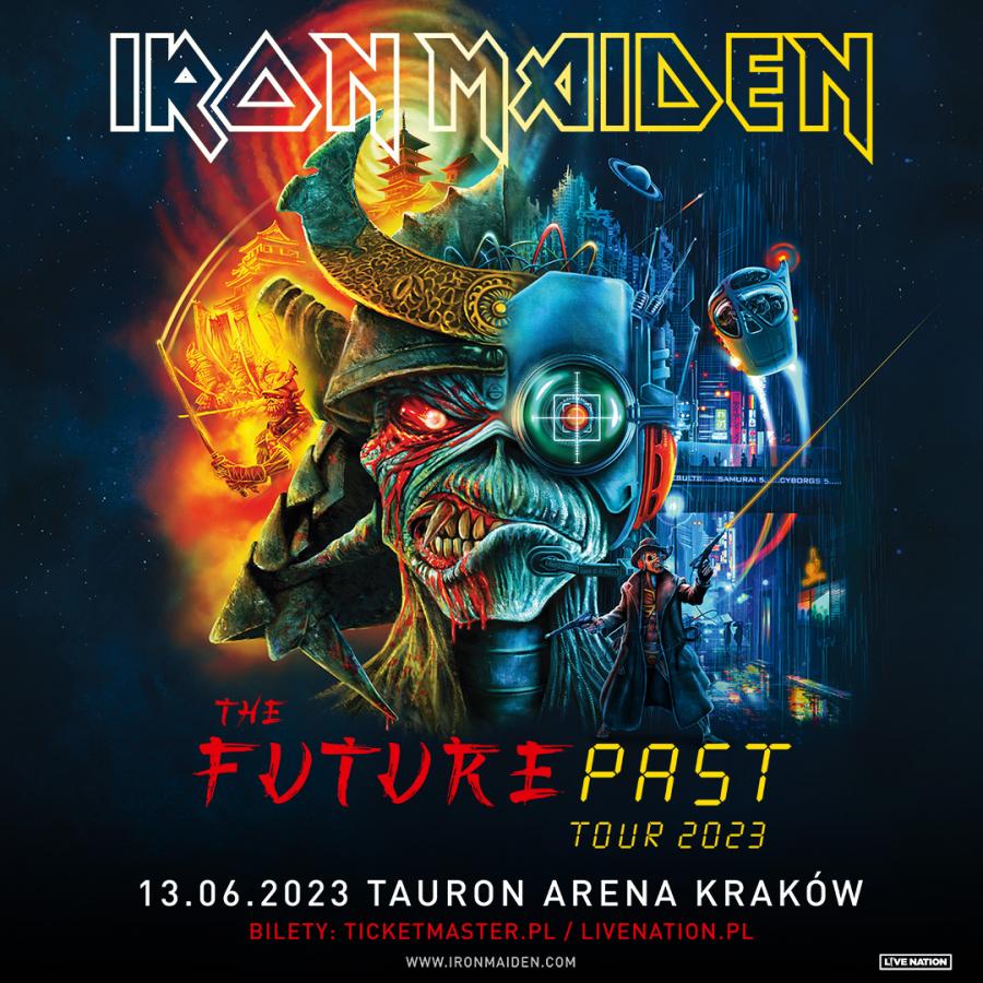 Concert Iron Maiden 13/06/2023 Krakow Tauron Arena Pologne