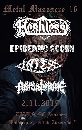 Metal Massacre 16 02/11/2019 AnnabergBuchholz Tanks MC Germany