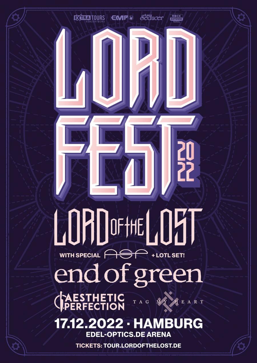 Lord Fest 2022 17/12/2022 Hamburg Inselpark Arena (Edeloptics.de Arena) Deutschland