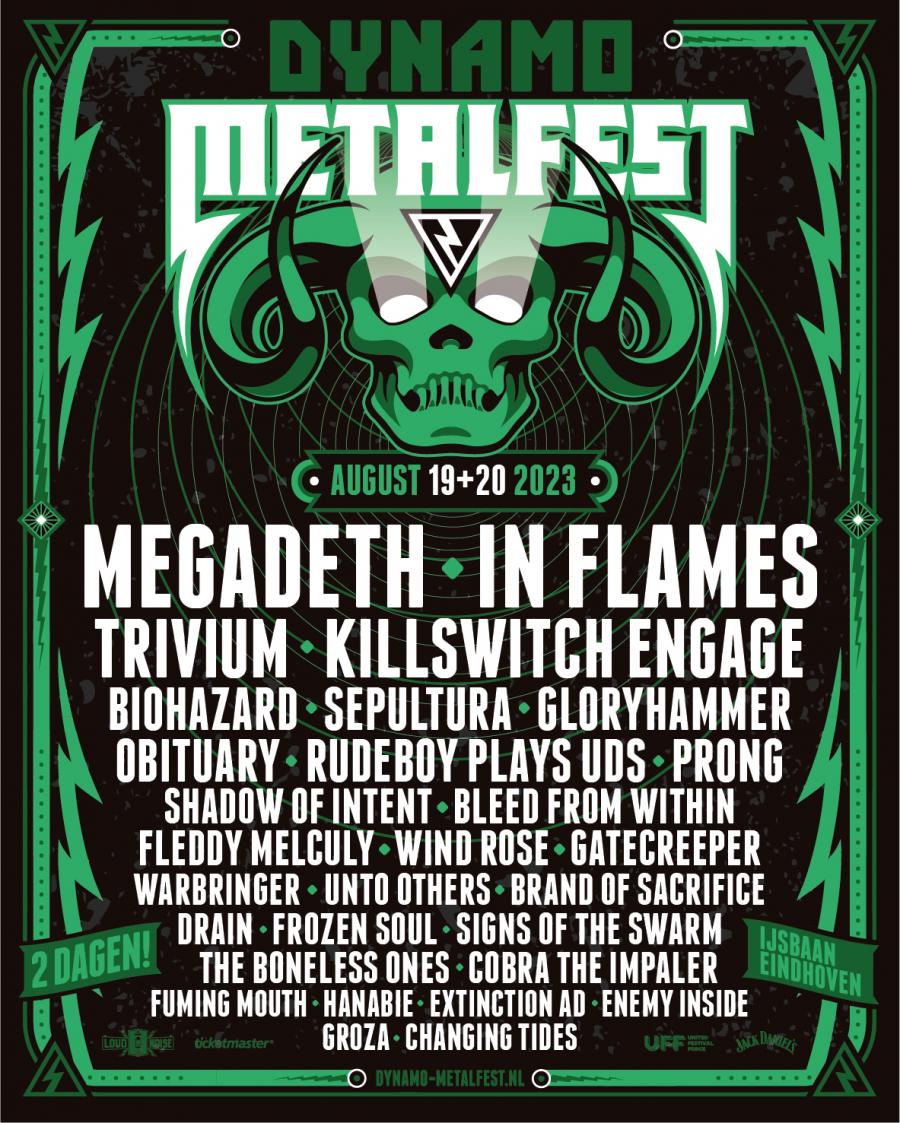 Dynamo Metal Fest 2023 19/08/2023 (2 jours) Eindhoven
