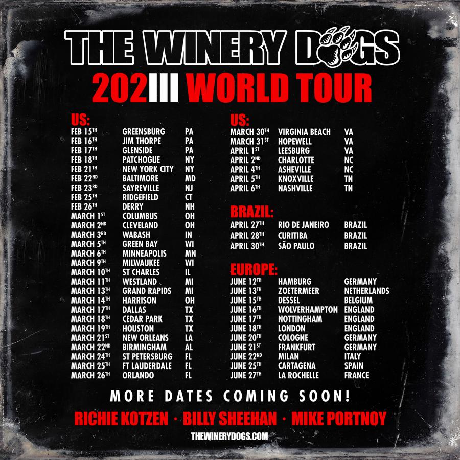 Concert The Winery Dogs 13/06/2023 Zoetermeer Boerderij PaysBas