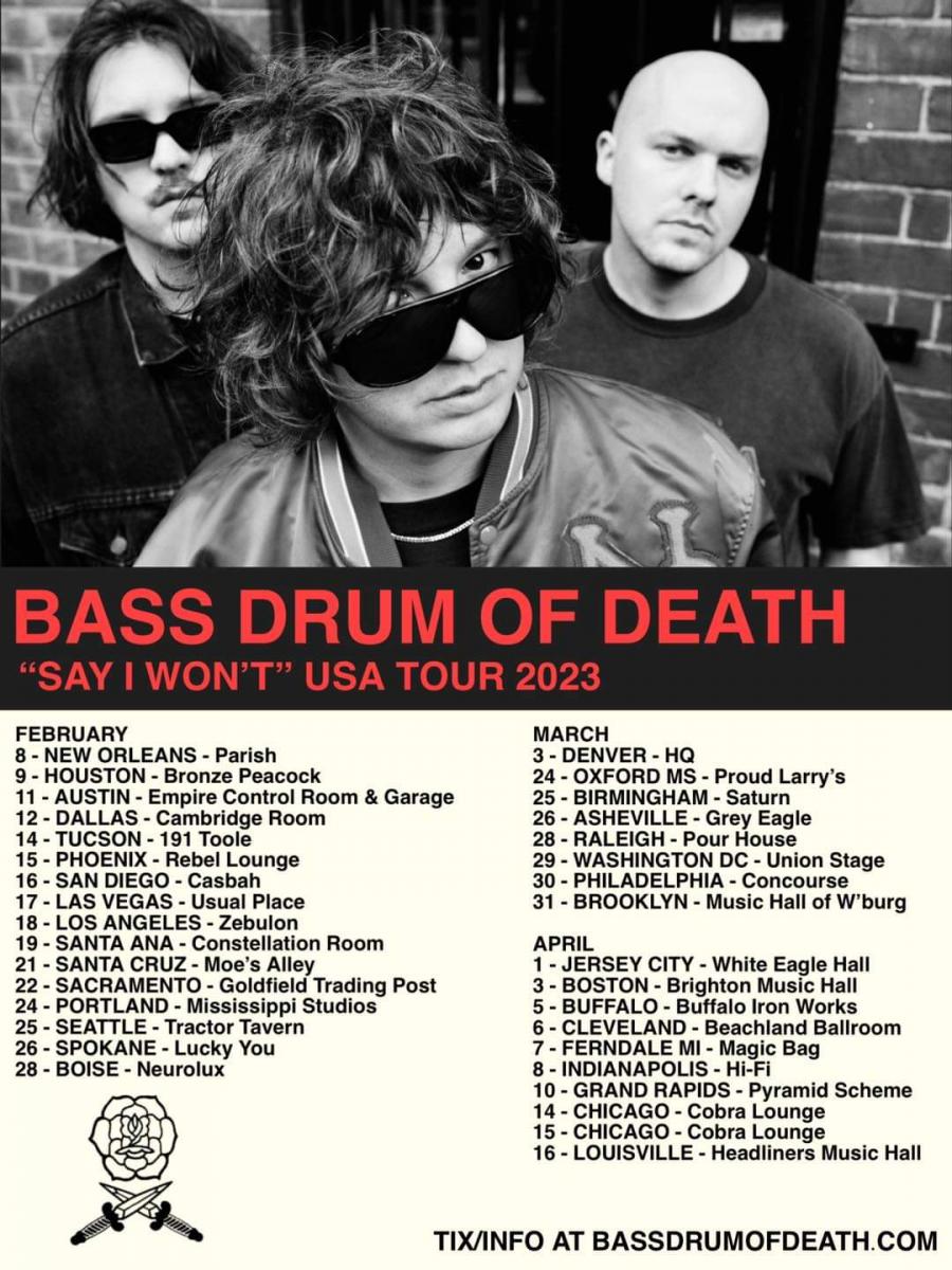 Event Bass Drum Of Death 03/03/2023 Denver HQ United States