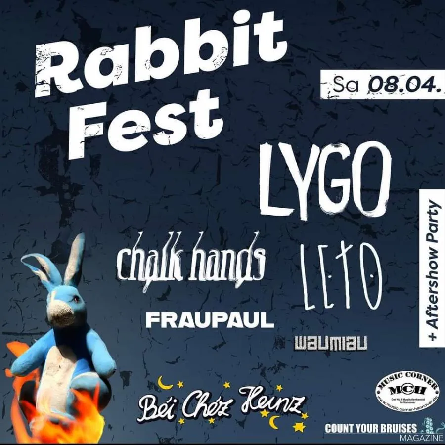 Rabbit Fest 08/04/2023 Hannover Bรฉi Chรฉz Heinz Allemagne Rabbit Fest 2025