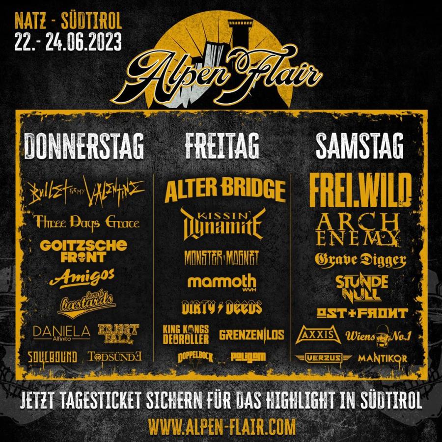  Foto zu Alpen Flair 2023 - Line up 