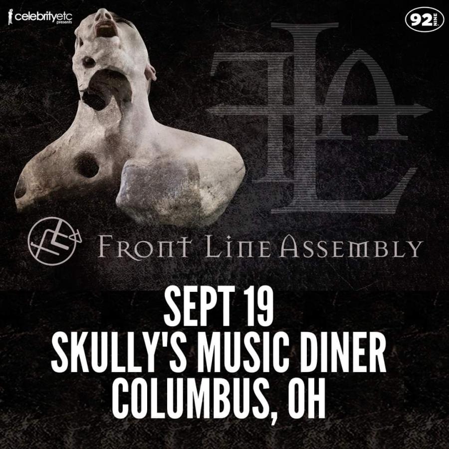 Event Front Line Assembly 19/09/2023 Columbus Skully's Music