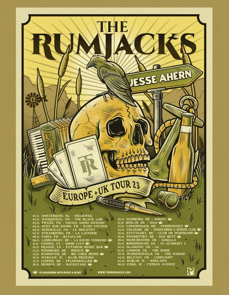 Event The Rumjacks 14/11/2023 Hannover Béi Chéz Heinz Germany
