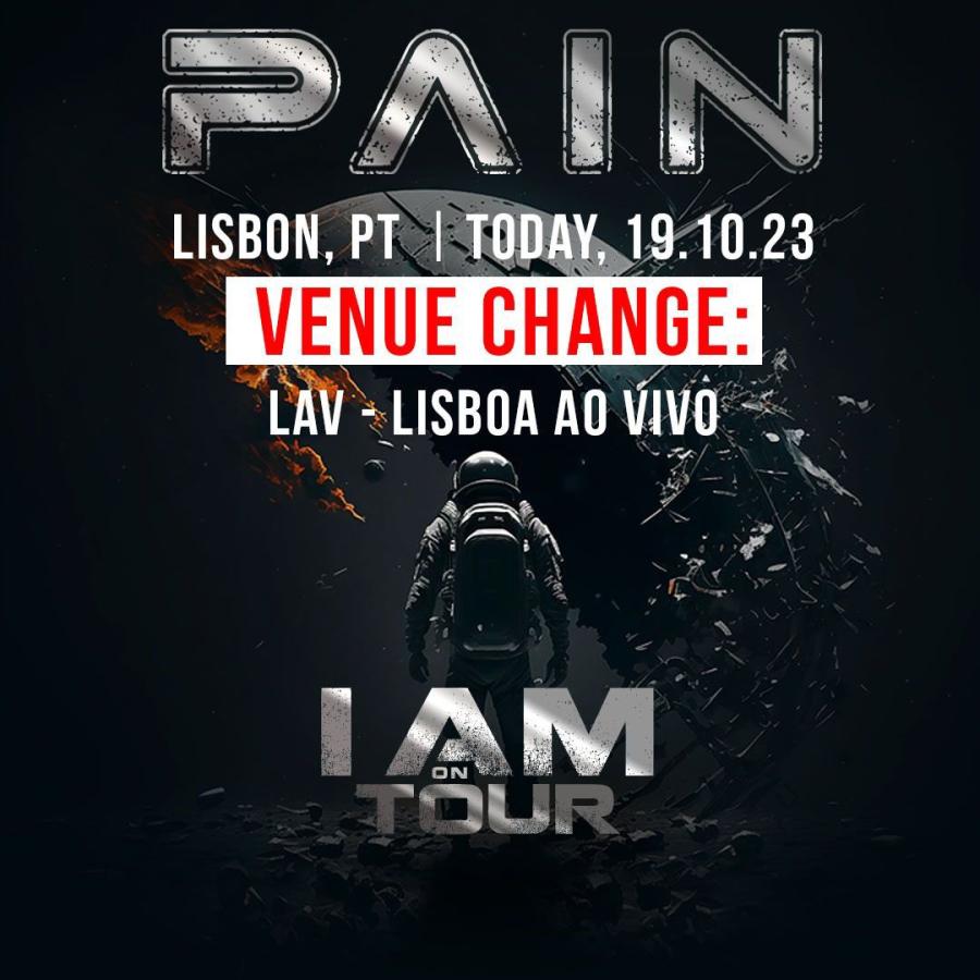 Event Pain 19/10/2023 Lisboa Lisboa Ao Vivo Portugal