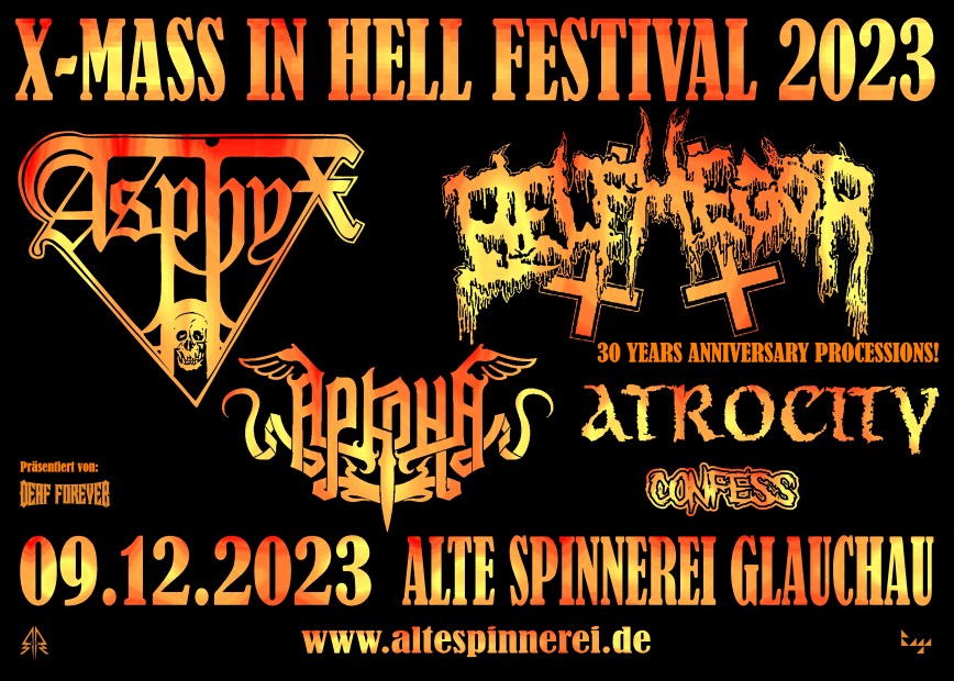 XMass In Hell Festival 2023 09/12/2023 Glauchau Alte Spinnerei