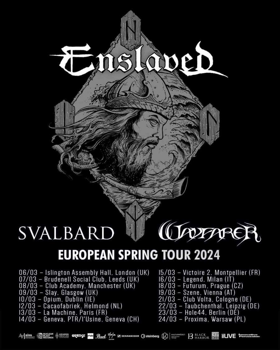 Event Enslaved 07/03/2024 Leeds Brudenell Social Club United