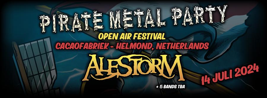Alestorm Band Performing at Sea in 2025
