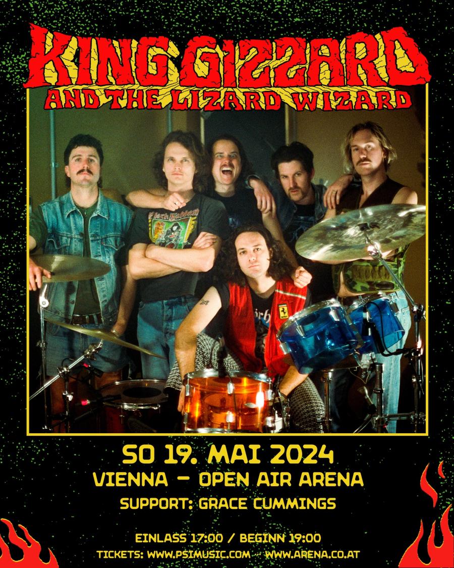 Event King Gizzard & The Lizard Wizard 19/05/2024 Wien / Vienna
