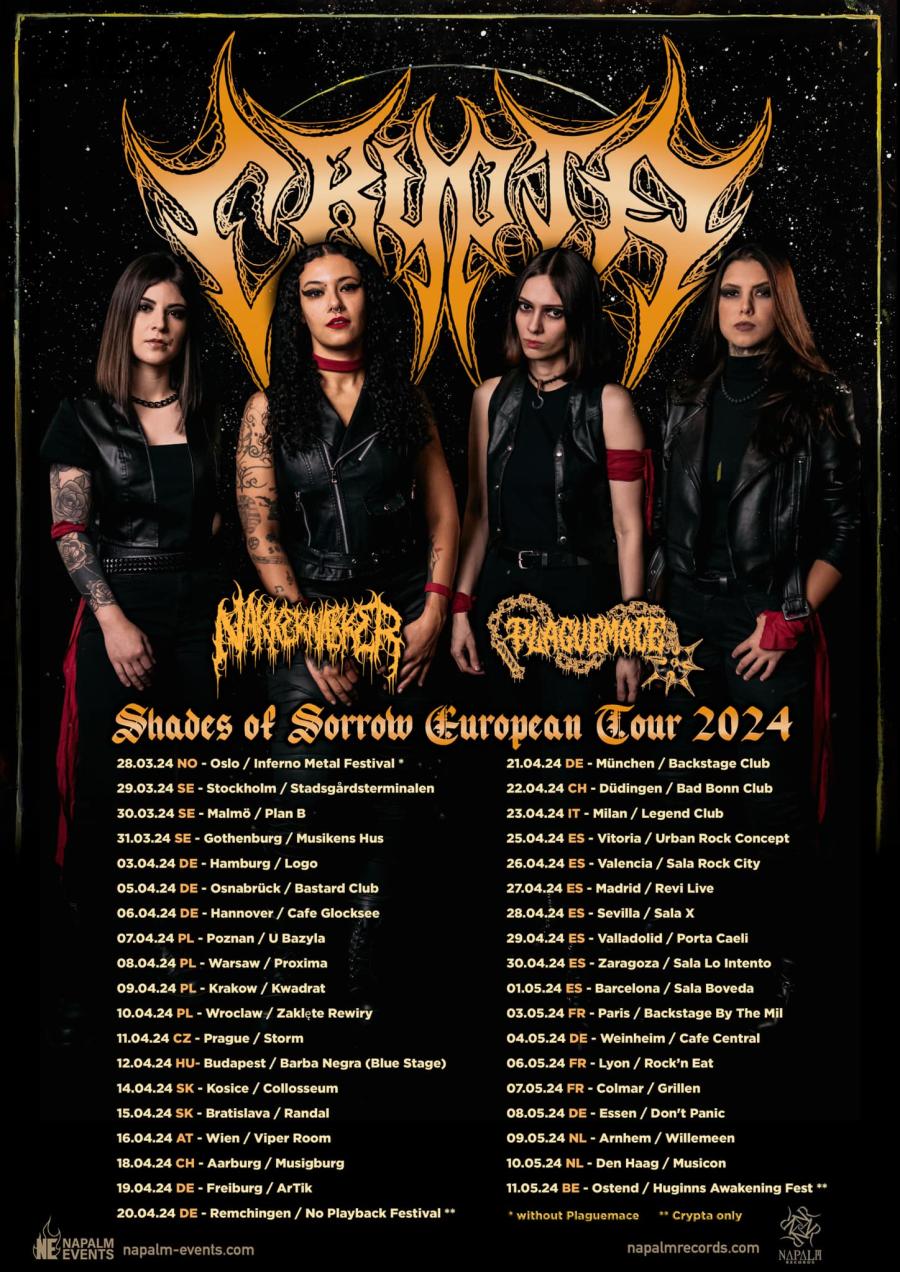 Concert Crypta 22/04/2024 Düdingen Bad Bonn Club Suisse