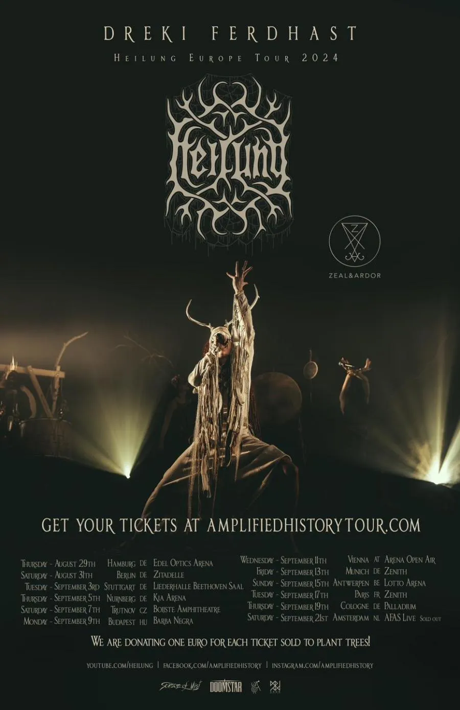 Concert Heilung 11/09/2024 Wien / Vienna Arena Autriche