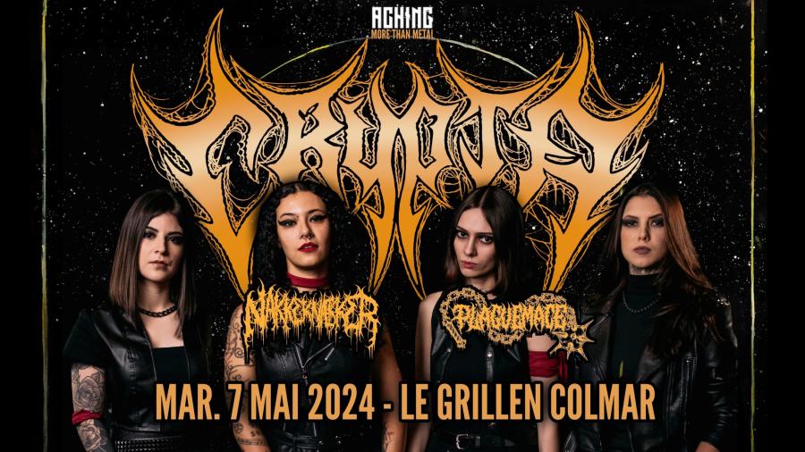 Concert Crypta 07/05/2024 Colmar Le Grillen France