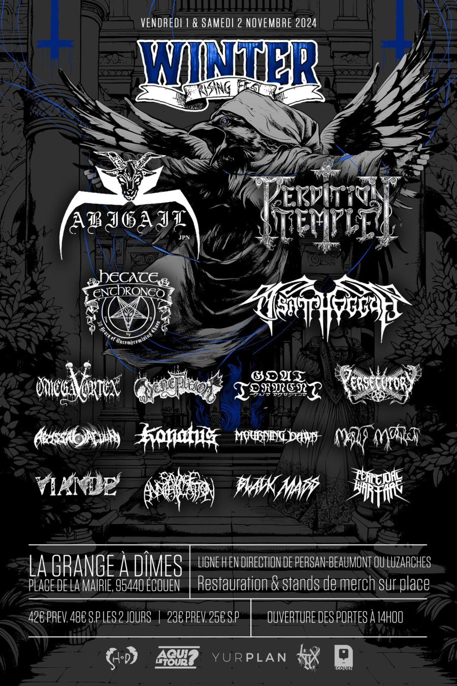 Winter Rising Fest 2024 - Groupes