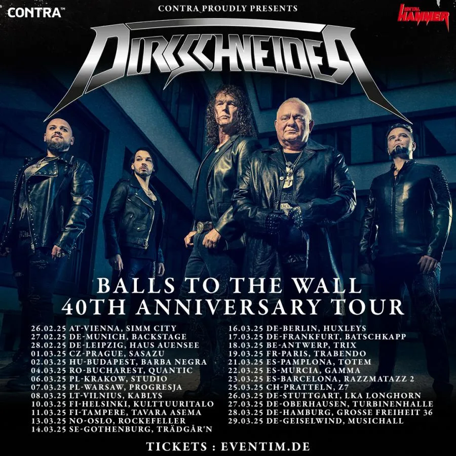 Concert Dirkschneider - 19/03/2025 - Paris - Le Trabendo - France