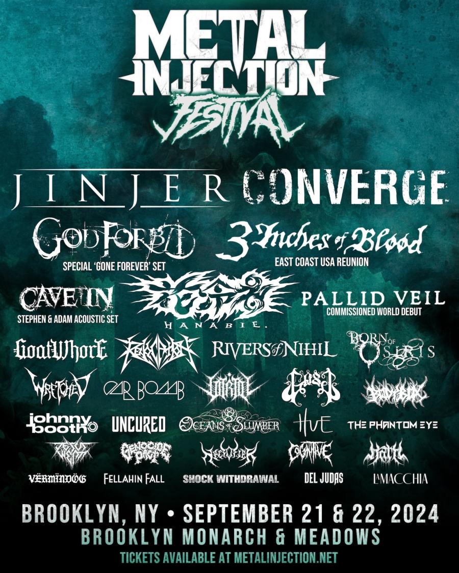 Metal Injection Festival 2024 Line up
