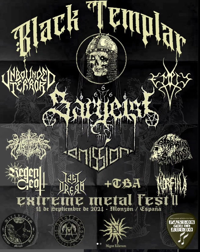 Black Templar Extreme Metal Fest 2024 Line up