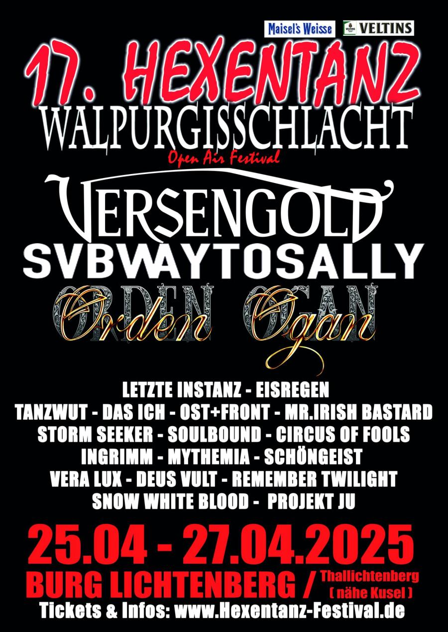 Hexentanz Festival 2025 - FAQ