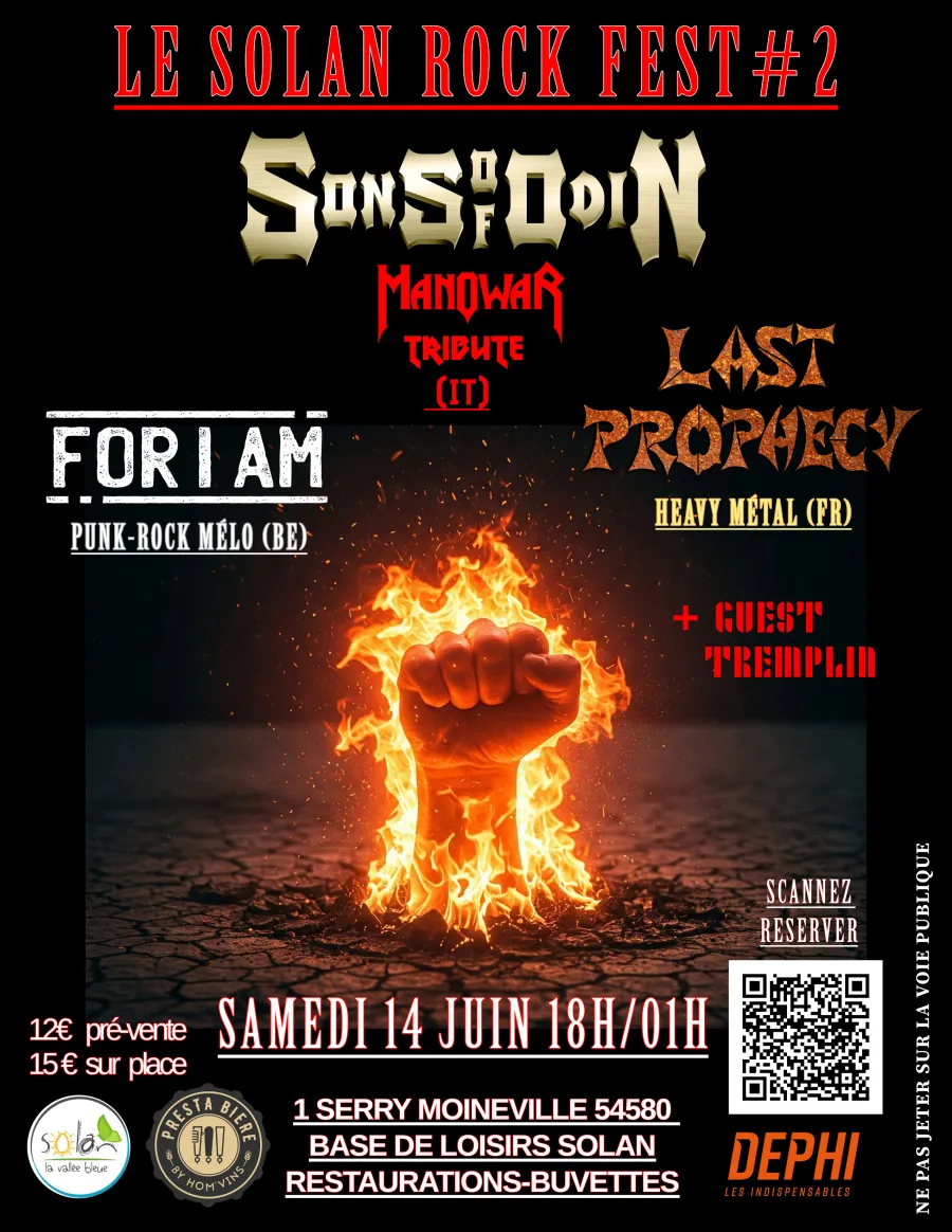 Le Solan Rock Fest #2 - 14/06/2025 - Moineville - Base de loisir - France