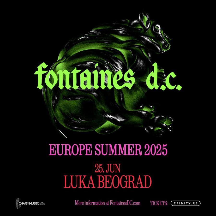 Event Fontaines D.C. - 25/06/2025 - Belgrade - Luka Beograd - Serbia
