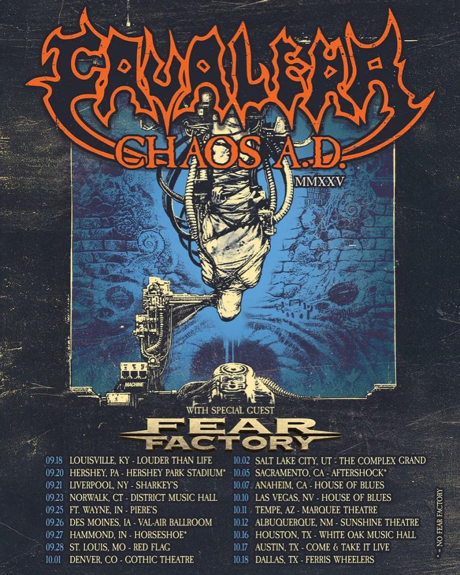 Cavalera - Chaos A.D. Tour - 2025 - 18/10/2025 - Dallas - Ferris