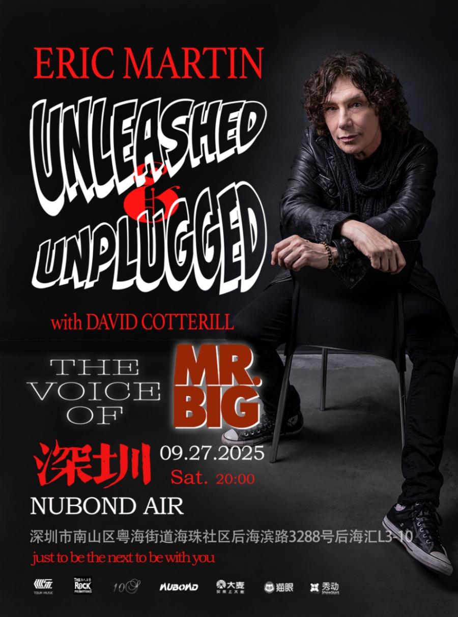 Eric Martin 俭毲紵The Voice Of Mr Big 巡漴- Line up