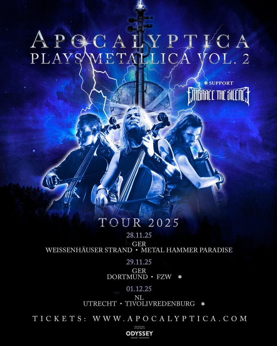 Apocalyptica plays Metallica - 01/12/2025 - Utrecht