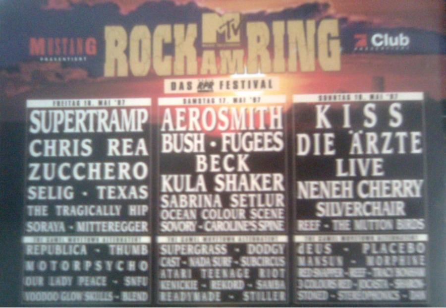 KISS/キッス/ Rock Am Ring 97/ Nuremberg '97 KISS live Rock am Ring 1997 & 2010 Vinyl + Test pressing with