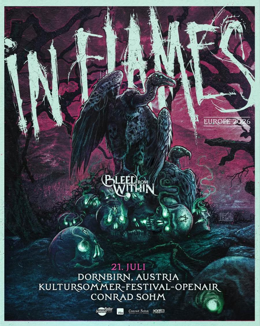 In Flames - eventos / conciertos / festivales